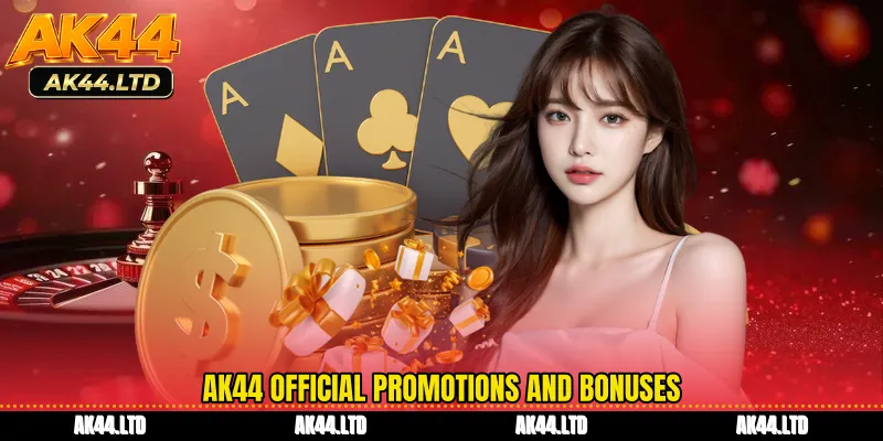 AK44 Official Promotions and Bonuses