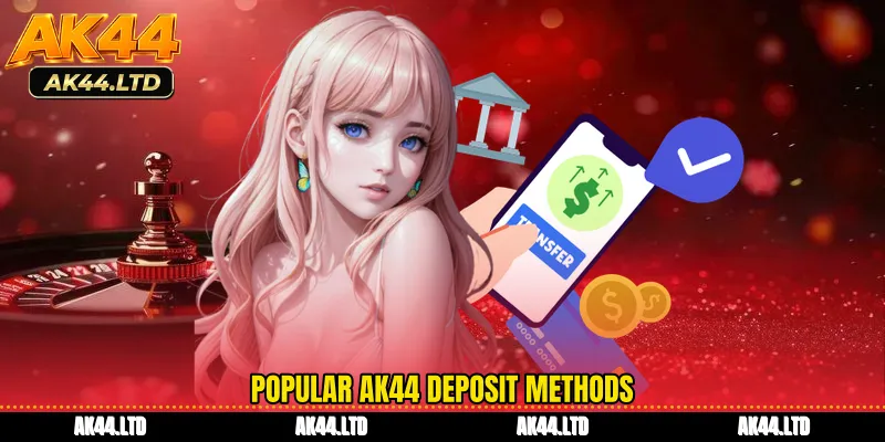 Popular AK44 deposit methods