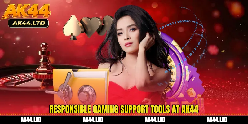 Responsible Gaming support tools at AK44